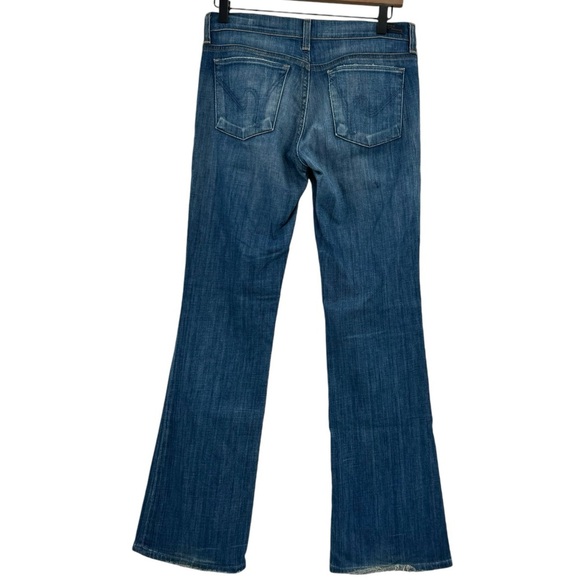 Vintage '00s Citizens of Humanity Low Rise Flare Jeans Jerome Dahan | Size 27 - Picture 4 of 10
